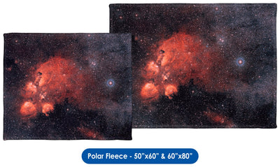 Cat&#39;s Paw Nebula - Throw Blanket / Tapestry Wall Hanging