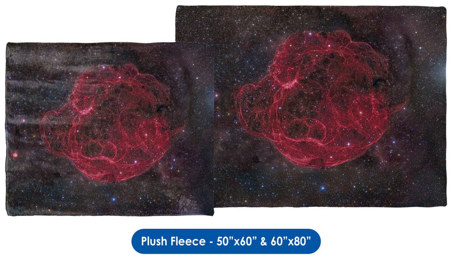 Spaghetti Nebula - Throw Blanket / Tapestry Wall Hanging