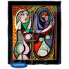 Pablo Picasso&#39;s Girl Before A Mirror - Throw Blanket / Tapestry Wall Hanging