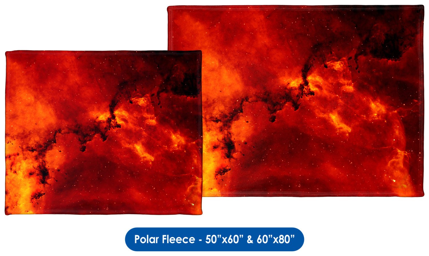 Rosette Nebula - Throw Blanket / Tapestry Wall Hanging