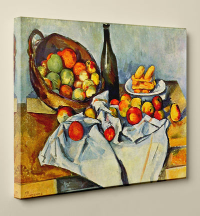 Paul Cézanne&#39;s "The Basket of Apples" (14" x 18") - Canvas Wrap Print