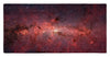 Infrared View of Milky Way Core Regions 30" x 60" Microfiber Beach Towel