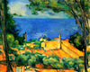 Paul Cézanne&#39;s "L&#39;Estaque with Red Roofs" (11" x 14") - Canvas Wrap Print