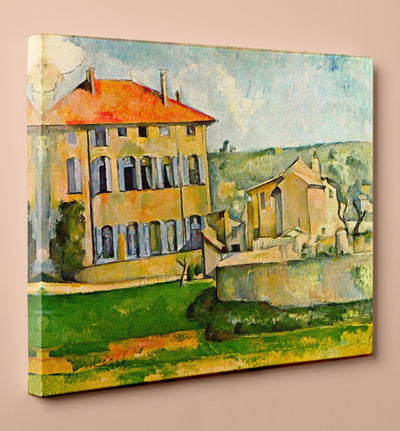 Paul Cézanne&#39;s "Jas de Bouffan" 1885-1887 (14" x 18") - Canvas Wrap Print