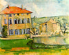 Paul Cézanne&#39;s "Jas de Bouffan" 1885-1887 (11" x 14") - Canvas Wrap Print