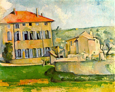 Paul Cézanne&#39;s "Jas de Bouffan" 1885-1887 (14" x 18") - Canvas Wrap Print