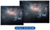 Starburst in NGC 4449 - Throw Blanket / Tapestry Wall Hanging