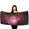 Lagoon Nebula 30" x 60" Microfiber Beach Towel