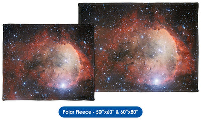 Star Formation Region NGC 3324 - Throw Blanket / Tapestry Wall Hanging