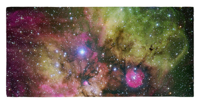 NGC 2467 and Surroundings 30" x 60" Microfiber Beach Towel