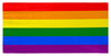 LGBTQ Pride Flag 30" x 60" Microfiber Beach Towel