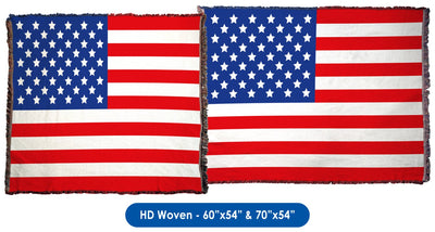 USA Flag Throw Blanket / Tapestry Wall Hanging