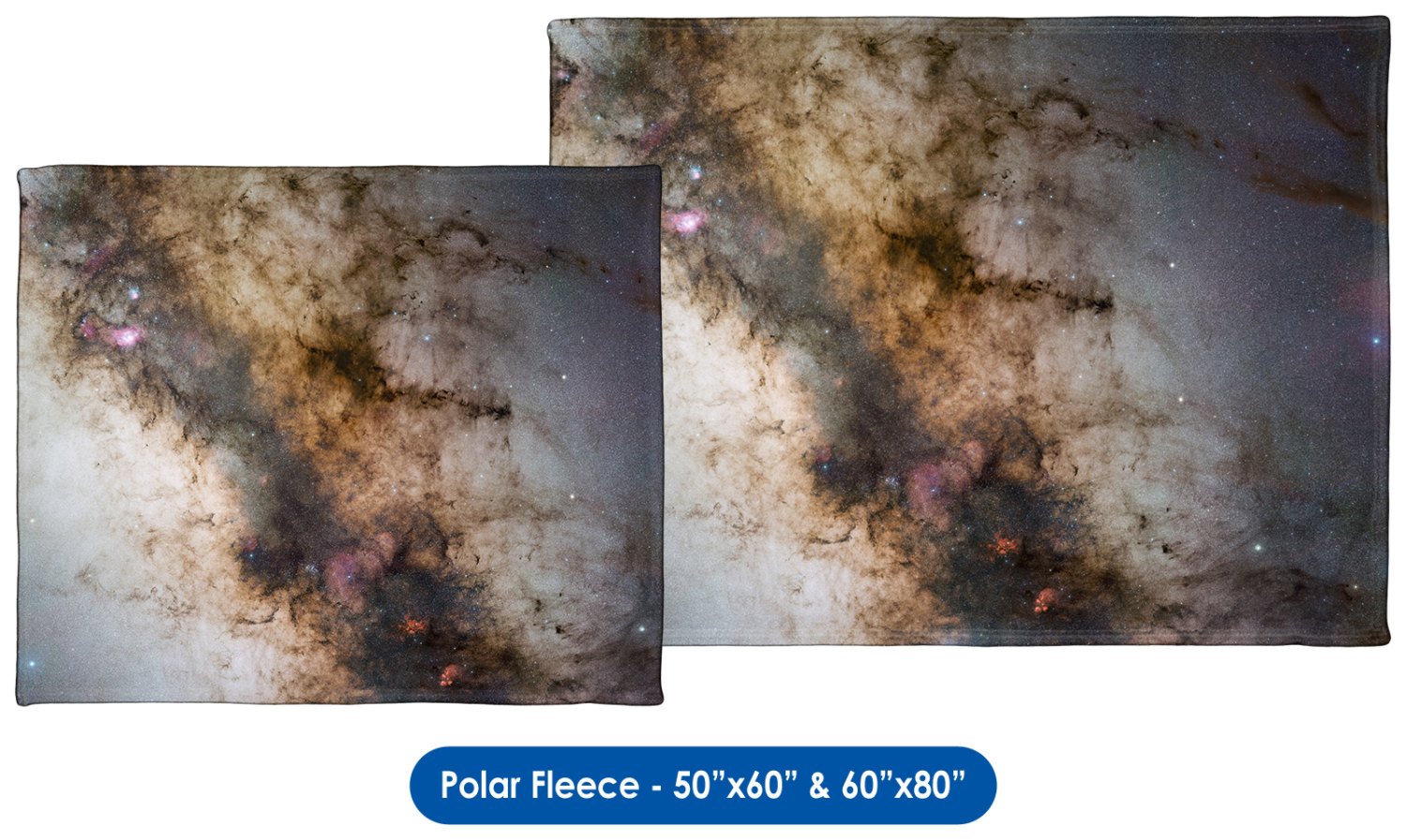 Guisard - Milky Way - Throw Blanket / Tapestry Wall Hanging