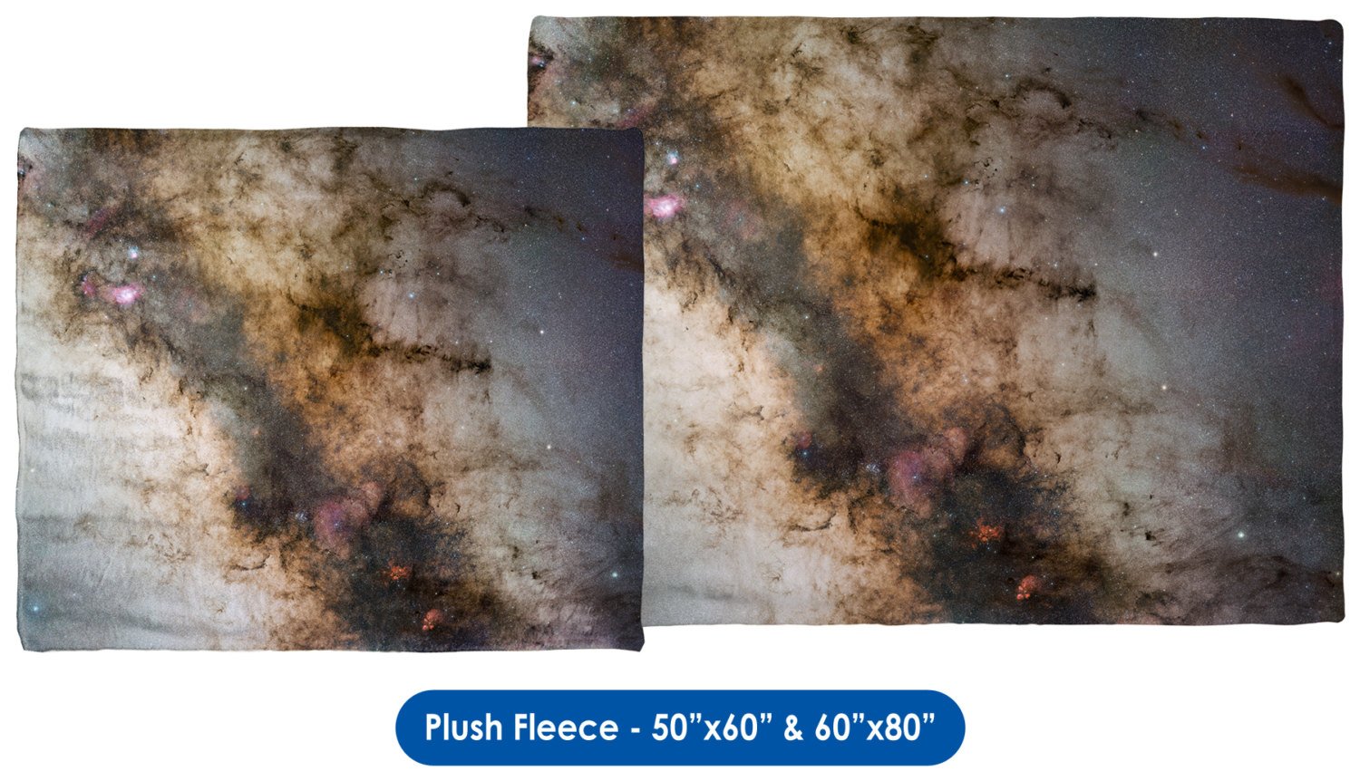 Guisard - Milky Way - Throw Blanket / Tapestry Wall Hanging