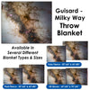 Guisard - Milky Way - Throw Blanket / Tapestry Wall Hanging