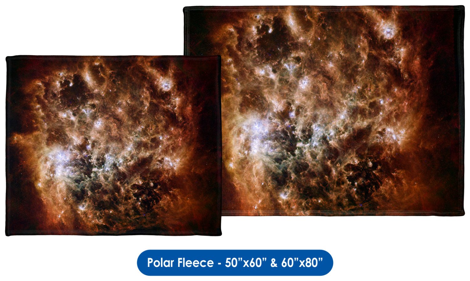 Magellanic Cloud - Throw Blanket / Tapestry Wall Hanging