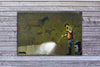 Banksy, Erasing History - Canvas Wrap Print