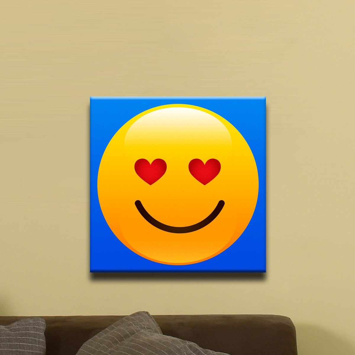 Emoji Canvas Wrap Print