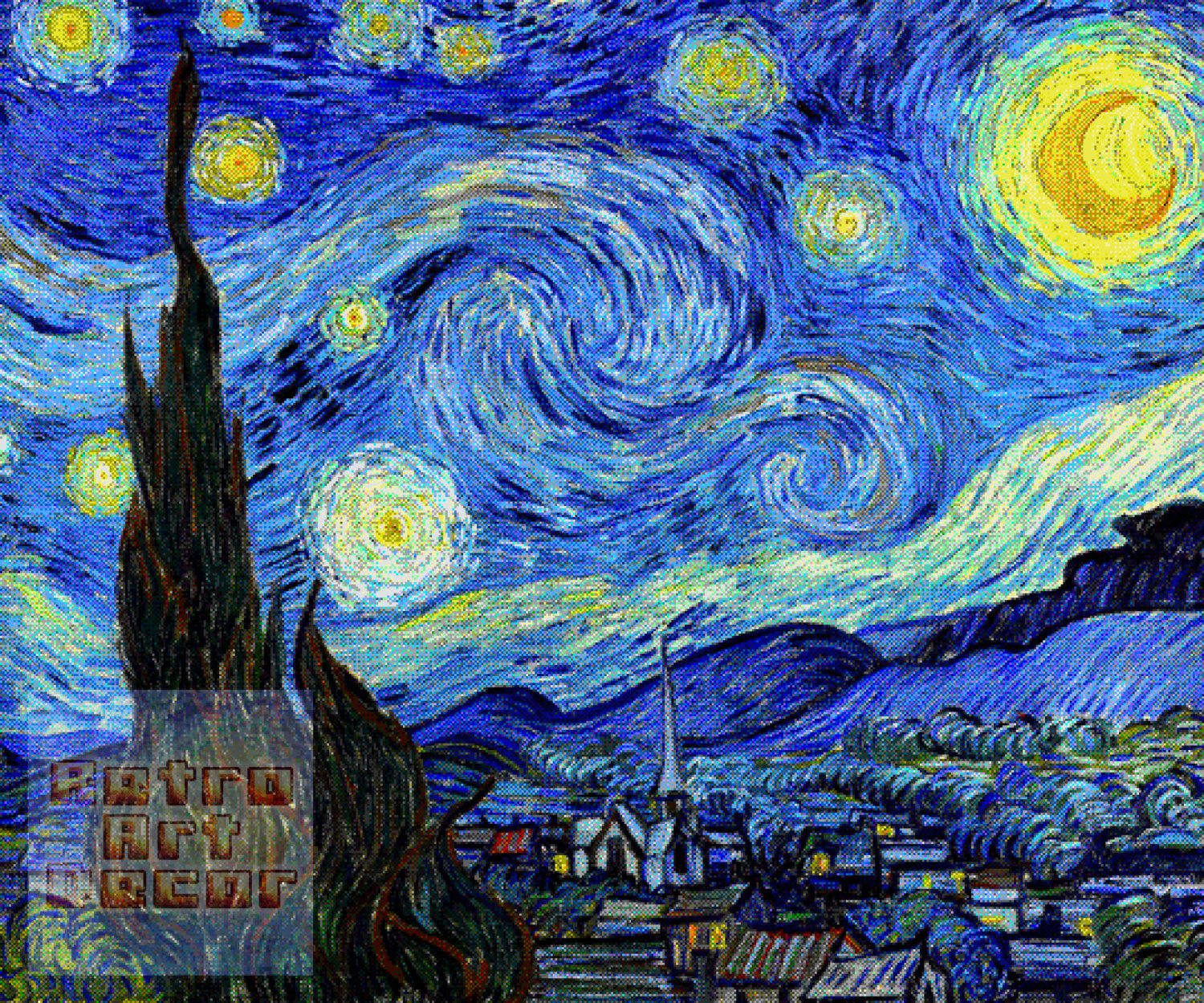 Starry Night for SNES, Pixel Art (24
