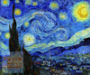 Starry Night for SNES, Pixel Art (8" x 10") - Canvas Wrap Print