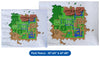 Legend of Zelda: A Link to the Past, Map of Hyrule - Throw Blanket / Tapestry Wall Hanging