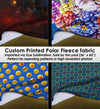Custom Printed Plush Polar Fleece Fabric