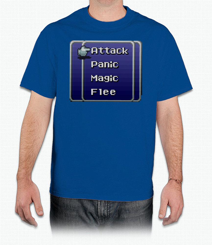Retro RPG Menu Unisex T-Shirt