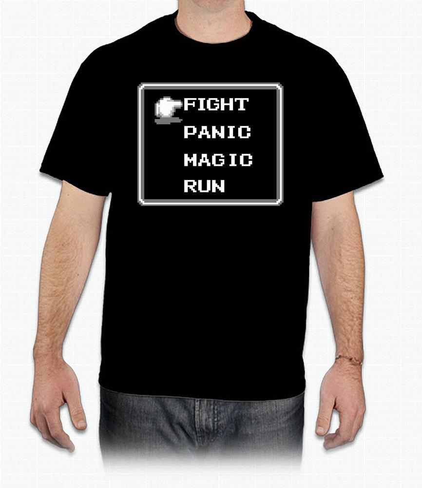 Retro RPG Menu Unisex T-Shirt