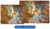 The Carina Nebula, Star Birth in the Extreme (Color) - Throw Blanket / Tapestry Wall Hanging