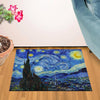 Van Gogh - Starry Night Design Door Mat (24" x 36")