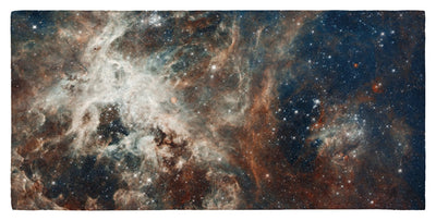 30 Doradus Nebula, Microfiber Beach Towel