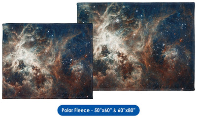 30 Doradus Nebula - Throw Blanket / Tapestry Wall Hanging