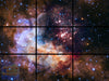 Celestial Fireworks, Hubble 25th Anniversary HD Space Photo - 72" x 54", GIANT 9-Piece Canvas Wall Mural