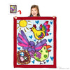 Kids' Creations - Turn Your Child's Drawing Into A 50" X 60" Polar Fleece Blanket