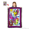 Kids' Creations - Turn Your Child's Drawing Into A 54" X 38" HD Woven Throw Blanket
