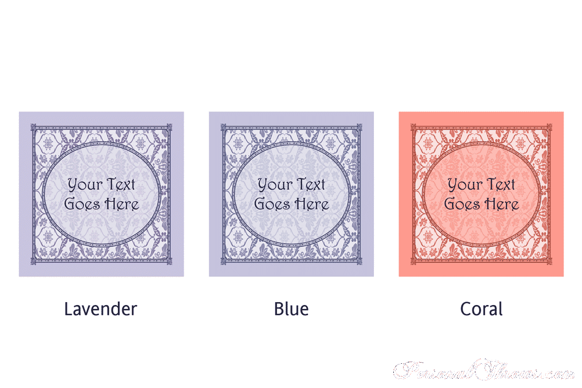 Mother's Day Gifts,Photo Home & Office - Custom Text Floral Damask Linen Table Cloth