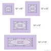 Mother's Day Gifts,Photo Home & Office - Custom Text Floral Damask Linen Table Cloth