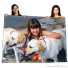 Photo Blankets,Holiday Gifts,Mother's Day Gifts - Polar Fleece Photo Blanket - 60" X 80"