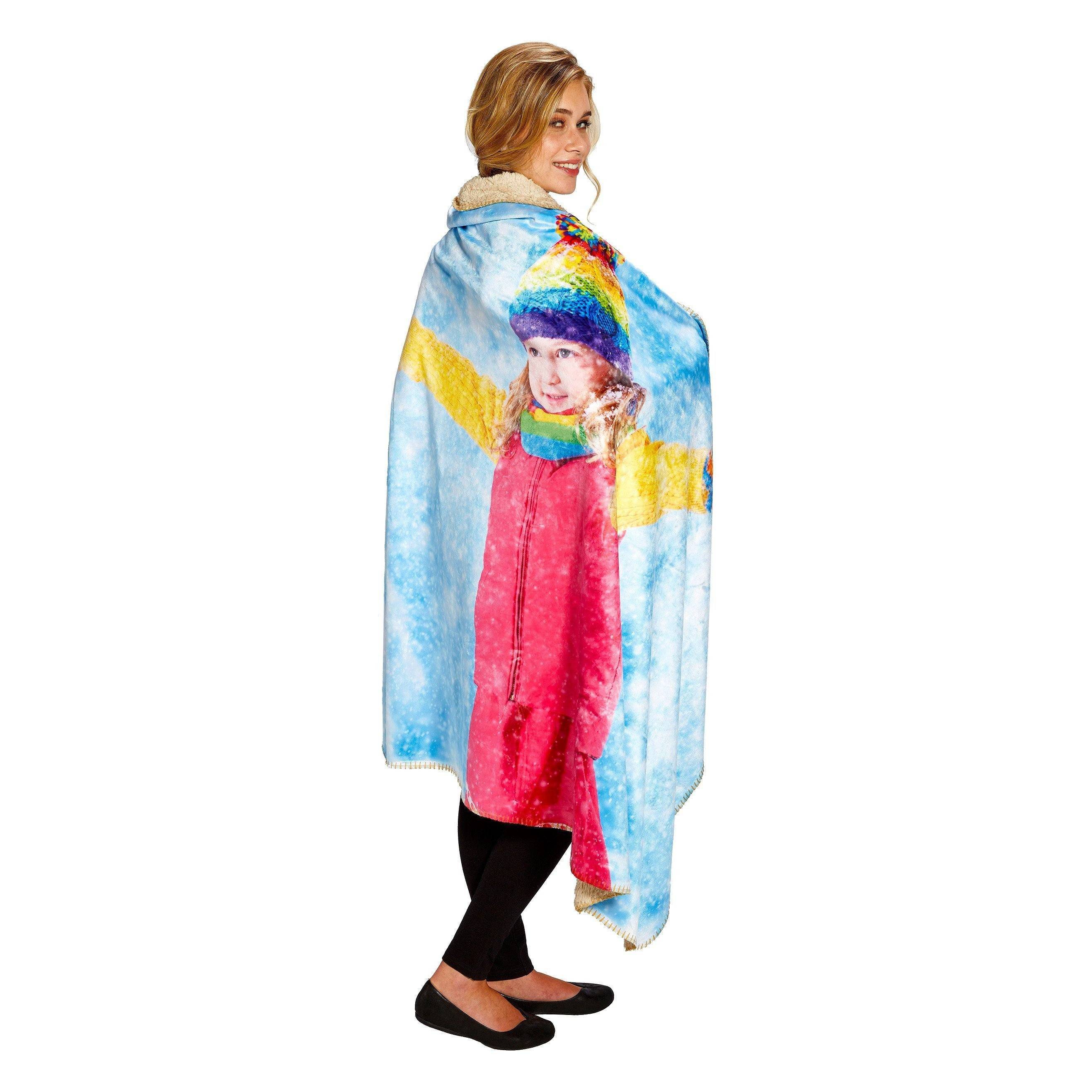 Plush fleece Photo Blanket-60"x80" - PersonalThrows.com