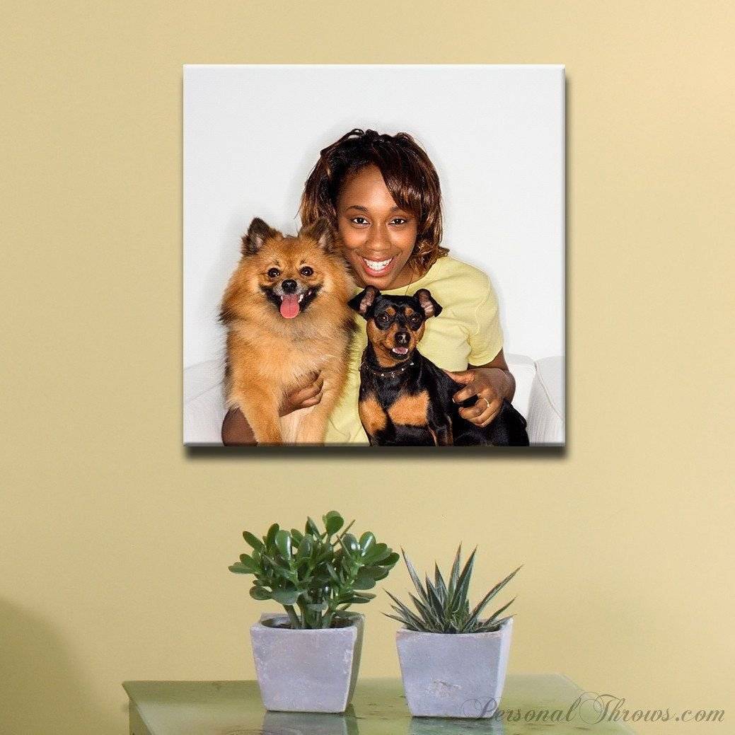 Personalized 24 x 36 Photo / Image Canvas Gallery Wrap Print -  PersonalThrows