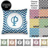 Photo Pillows,Monogrammed Gifts,Other Products,Mother's Day Gifts - 16" Square Chevron Monogrammed MircoFleece Pillow